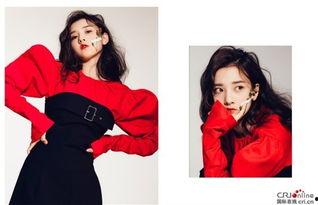 网红女孩吃瓜图像高清